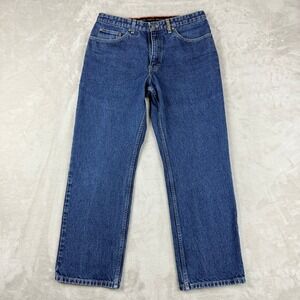 Beretta Jeans Mens Meas 33x29 Blue Straight Leg Medium Wash Denim Made in USA